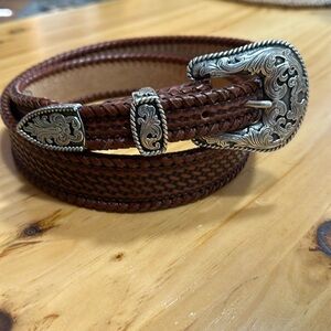 TONY LAMA leather men’s belt